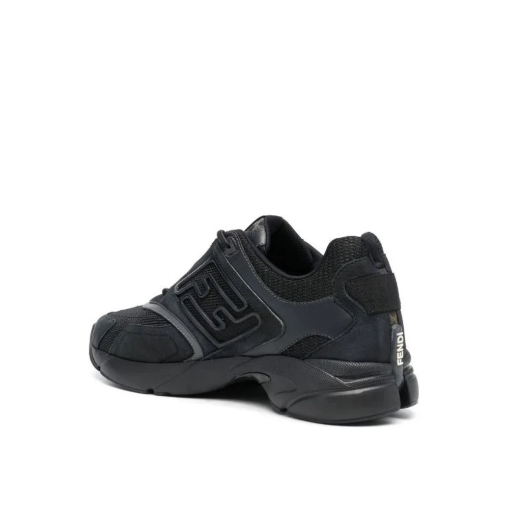 Fendi logo print mesh sneakers - Picture 4 of 5